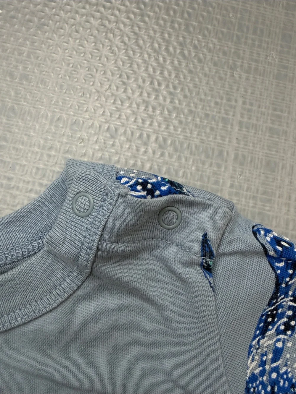 BOGO Tea Collection - Cotton Whale Shark Romper, 6-9 months